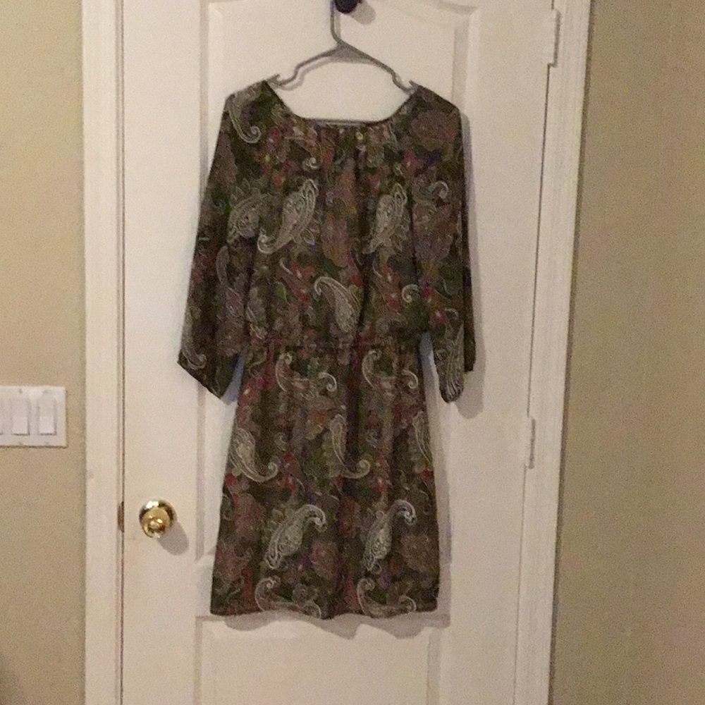 Banana Republic Paisley dress.